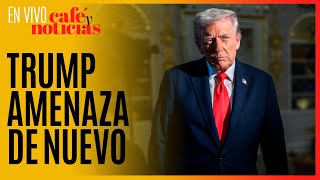#EnVivo #CaféYNoticias ¬ Sheinbaum: se buscará acuerdo para entregar agua a Estados Unidos
