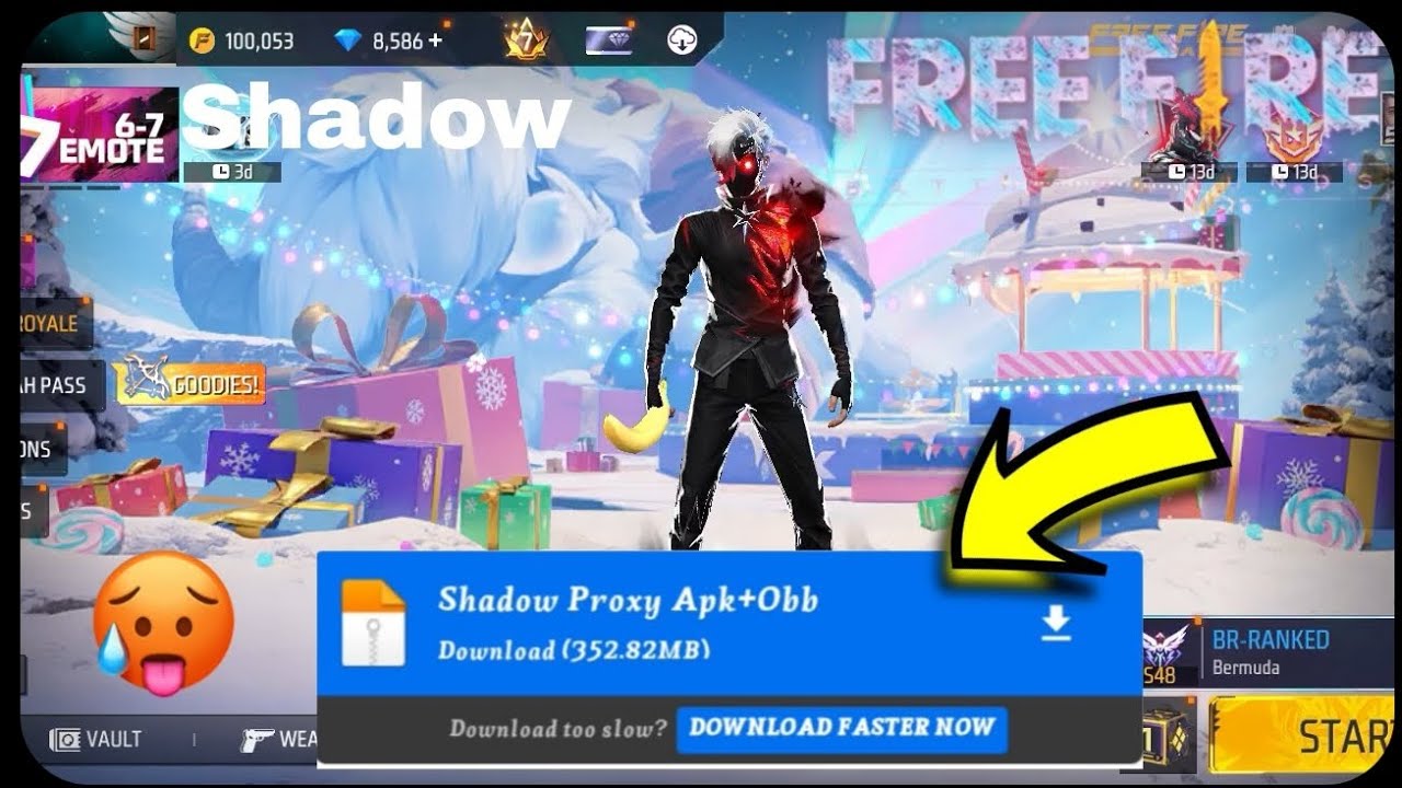 New Proxy Open ✅| Shadow Proxy 💀💀| Free Fire 🔥 | Free Fire Proxy Server ✅😱🥵 