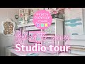 Home office tour ~ Pretty Planner Studio ~ Small office setup in a Queenslander sleep out