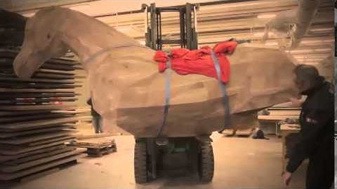 The SCM Peace Horse - Using 5 axis Machines to Create Art