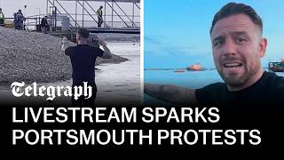 The live-streamed call-to-arms that brought hundreds to Portsmouth