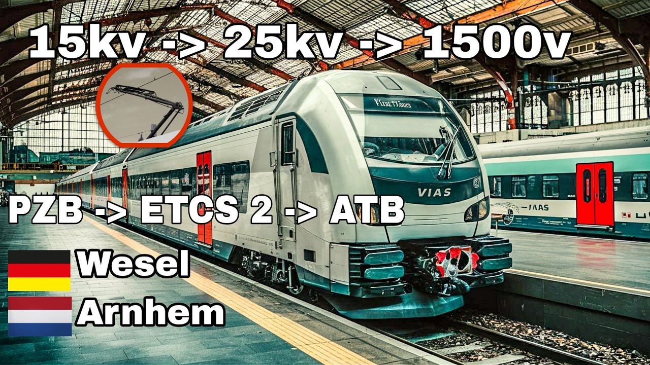 Rhein-IJssel Express RE19 Wesel(D) - Arnhem(NL) 2024 +subs