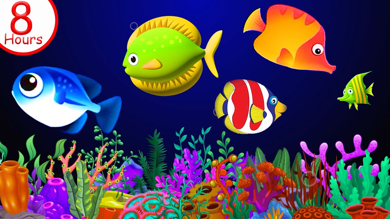 Bedtime Lullabies and Calming Undersea Animation ♫ Baby Lullaby #175