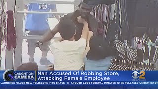 Man Accused Of Shoplifting, Attacking Female Employee