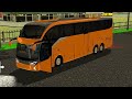 Euro Bus Driving Game Public Transportation 2024 💥😲 Indonesia Bus Simulator New Android Gameplay #1