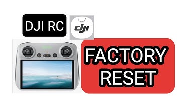 DJI , DJ RC /RC2 Factory Reset - Remove account