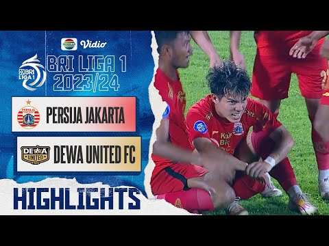 Persija Jakarta VS Dewa United FC - Highlights | BRI Liga 1 2023/2024