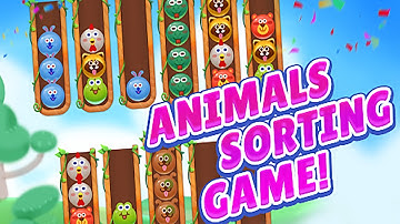 Animal Color Sort Puzzle
