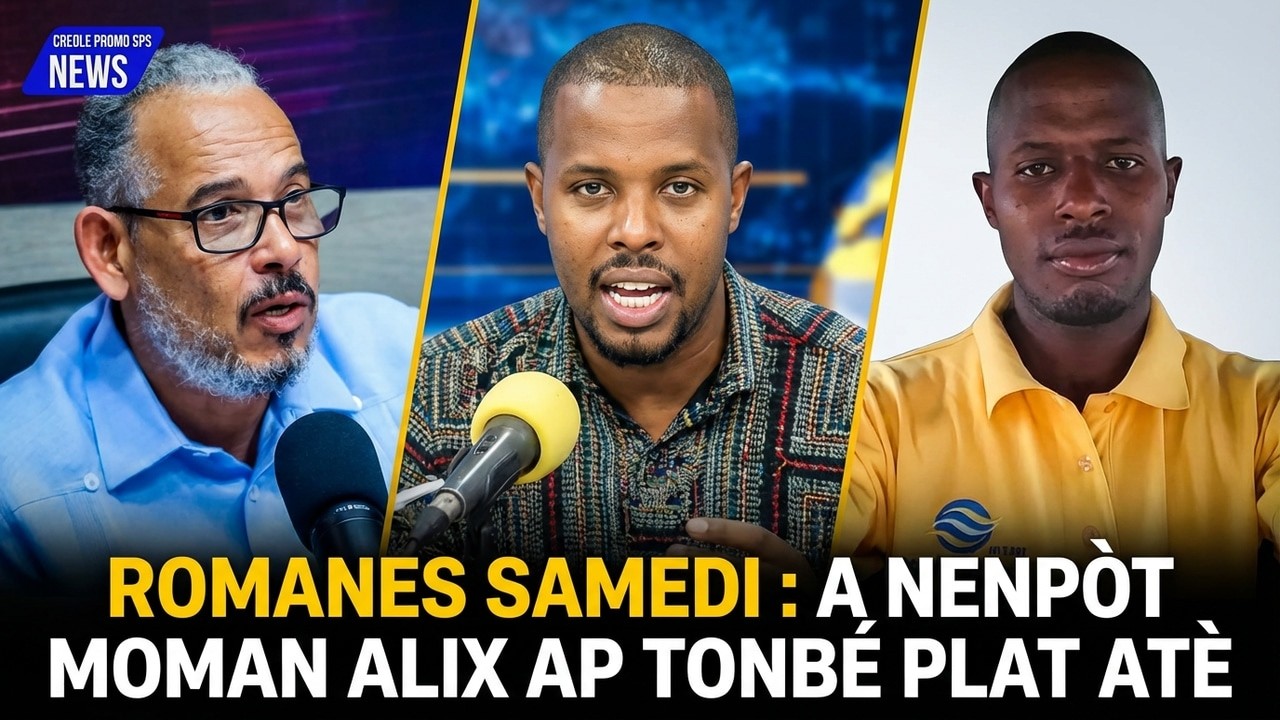 WOY! Alix Didier Fils-Aimé Mal Kanpé Selon Romanes Samedi A Nenpòt Moman Alix Ap Tonbé Plat Atè