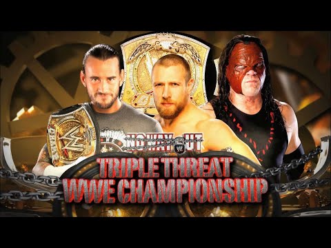 Story of CM Punk vs. Daniel Bryan vs. Kane | No Way Out 2012