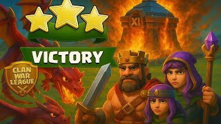 Dragon Fury Unleashed! Clan War League Town Hall Demolition
