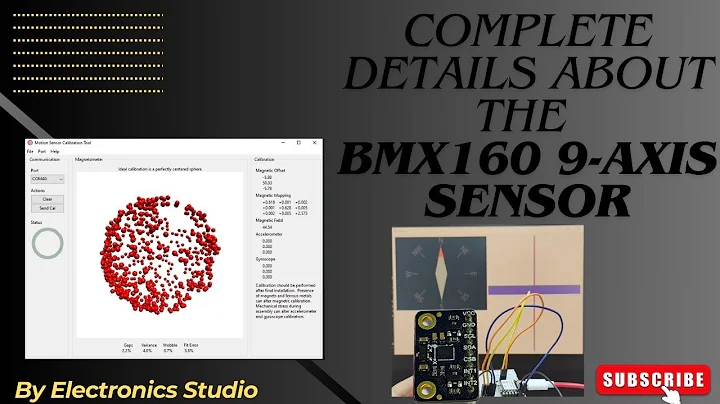 How to calibrate the BMX160 9-axis sensor Magnetometer.