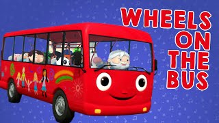 learning colors with wheels on the bus classic nursery rhymes colors for kids toddler learning