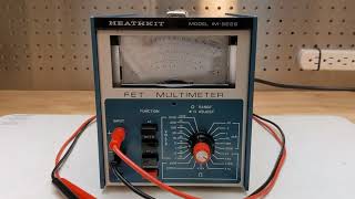 Heathkit IM-5225 FET Multimeter - Repair Update