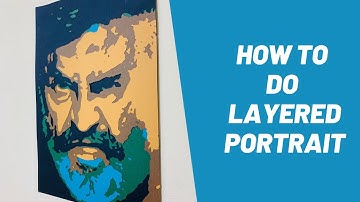 HOW TO DO LAYERED PORTRAIT PAPER CUT of RAJINIKANTH || PAPER CUTTING TUTORIAL | LAYERED CUT PORTRAIT