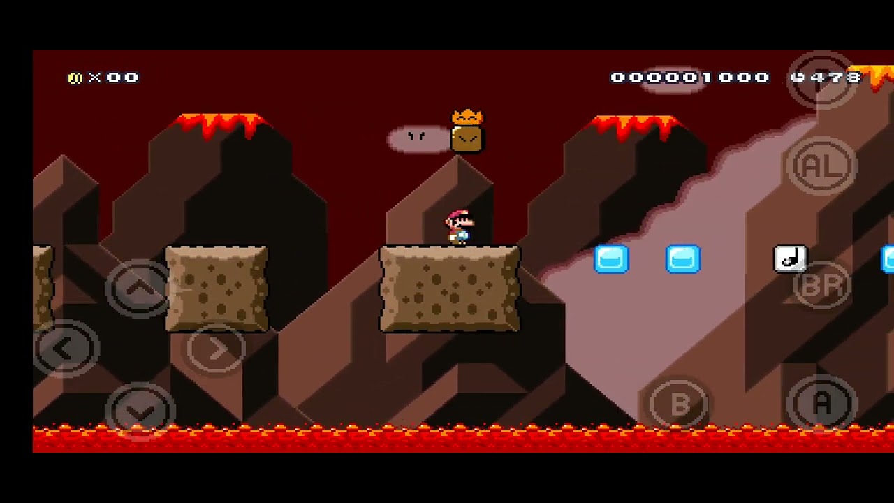 playing Super mario maker world engine - YouTube