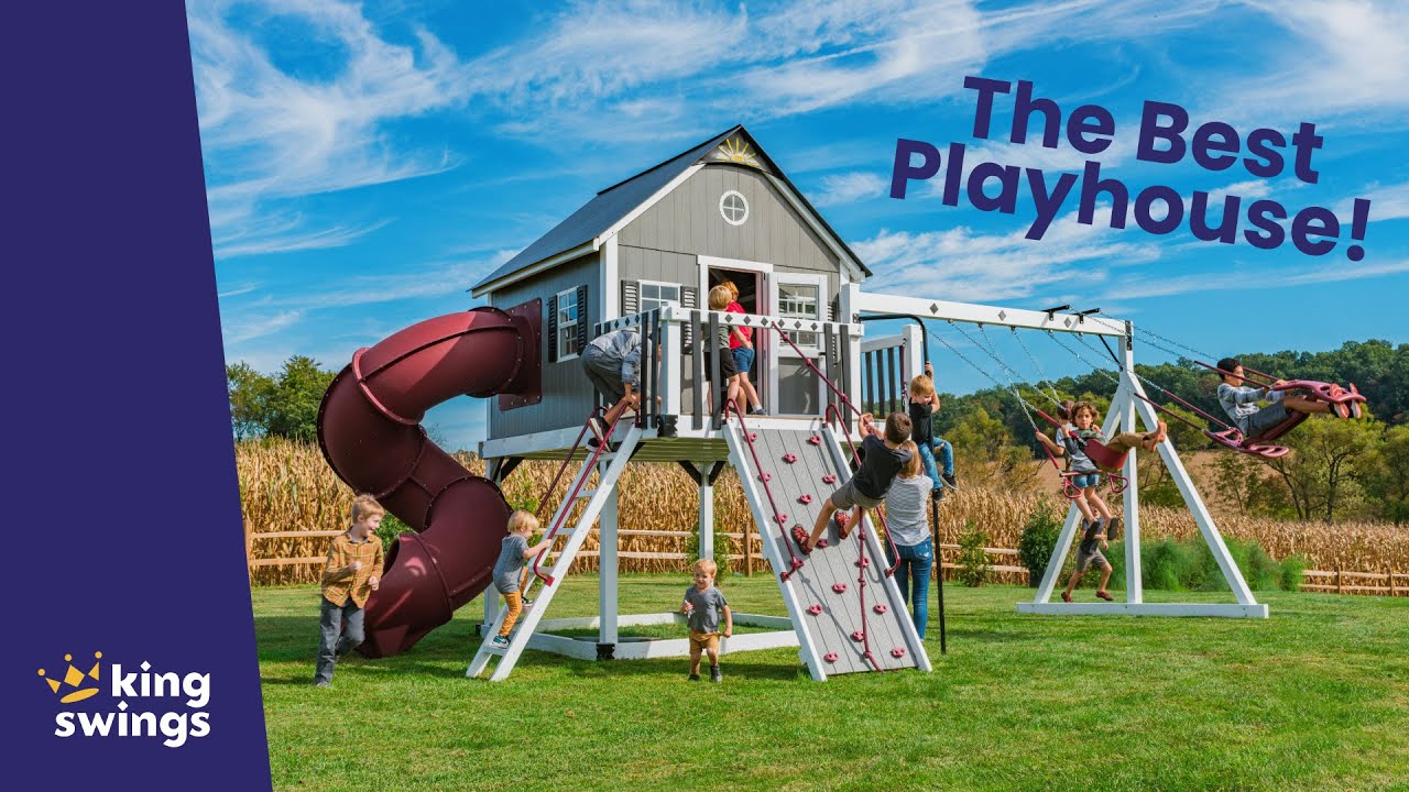 The Palace Playhouse Swing Set