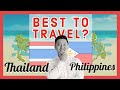 Philippines vs Thailand! Which is Best to Travel?