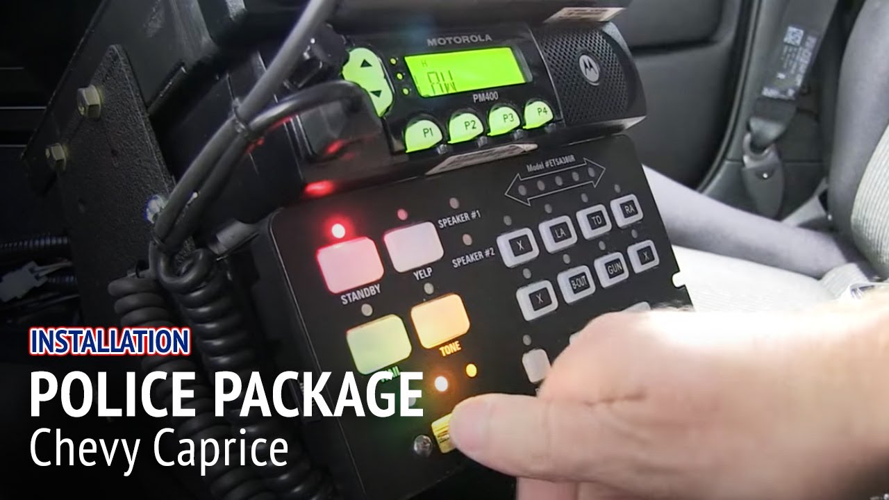 2013 Police Package Chevy Caprice Install