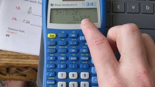 Mixed Number Improper Fraction Ti-34 Ii