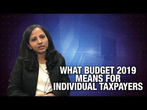 What Budget 2019 means for Individual Taxpayers