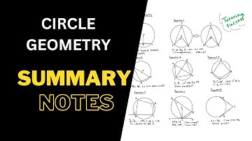 GRADE 11 MATHAMETICS EUCLIDEAN GEOMETRY | CIRCLE GEOMETRY SUMMARY NOTES