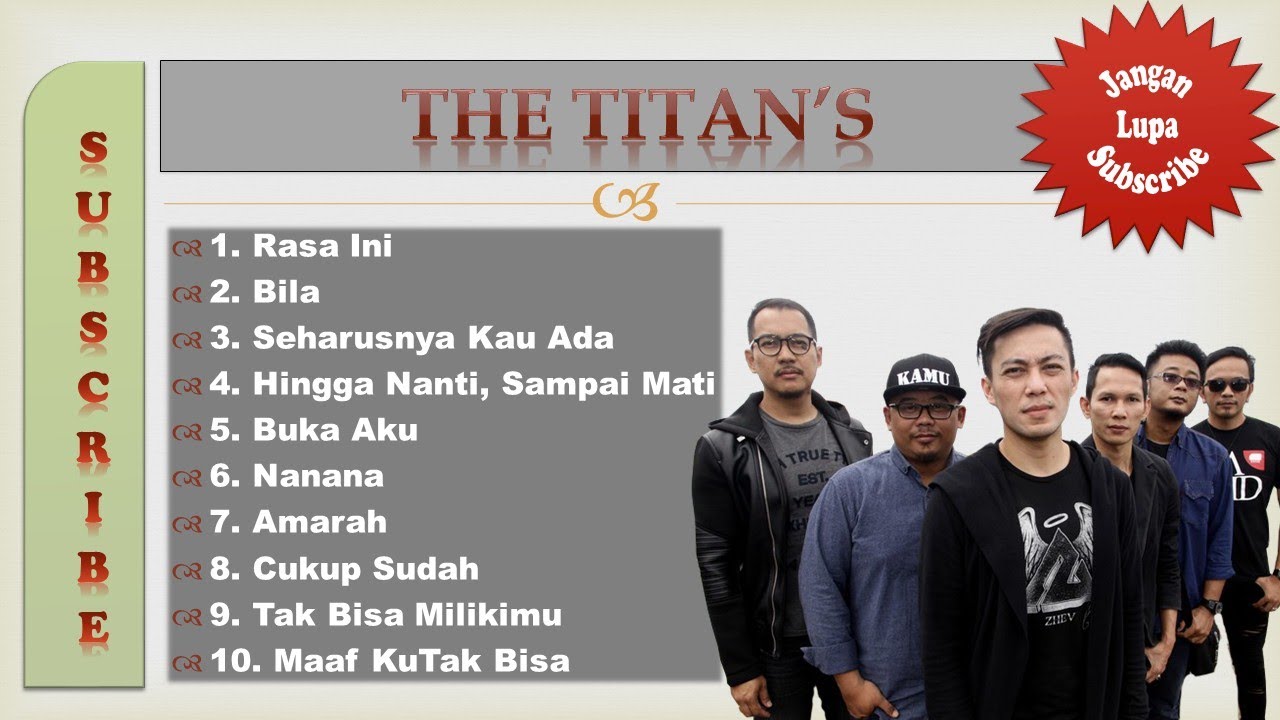 Rasa Ini ~ The Titan Full Album - YouTube