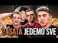 TKO ĆE DOBITI VIŠE KILOGRAMA U 24 SATA? (IZAZOV) pt.2 | TheSikrt &Svenky & Bruno & 10ficho