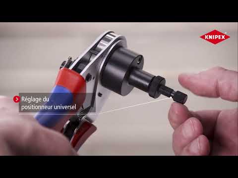 Pince à sertir KNIPEX 97 52 67 DT : Expert contacts DEUTSCH vidéo