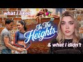 let’s talk about those *IN THE HEIGHTS* trailers