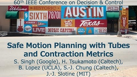 Safe Motion Planning with Tubes and Contraction Metrics