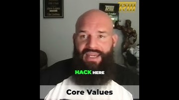 People should know your core values - TRM Leader, Jace Lopez