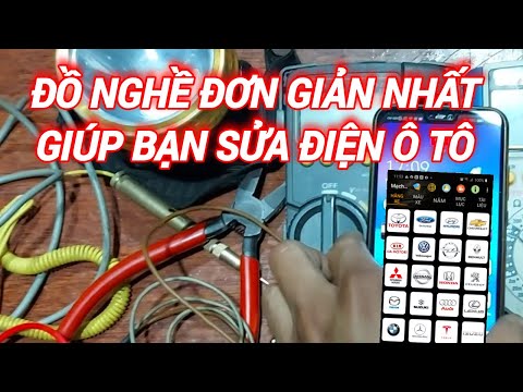 Đồ nghề bắt buộc phải có nếu bạn muốn sửa điện ô tô @KENH KIEN THUC OTO