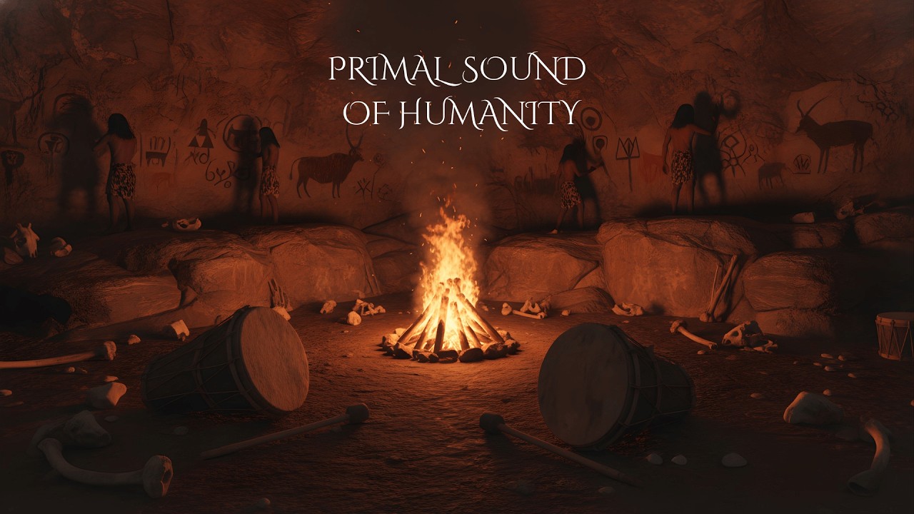 Prehistoric Rhythms  Stone Age Tribal Drums & Ancient Cave Ambience