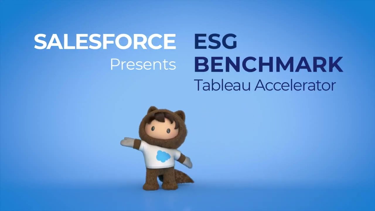 Tableau Accelerator: "ESG Benchmark"