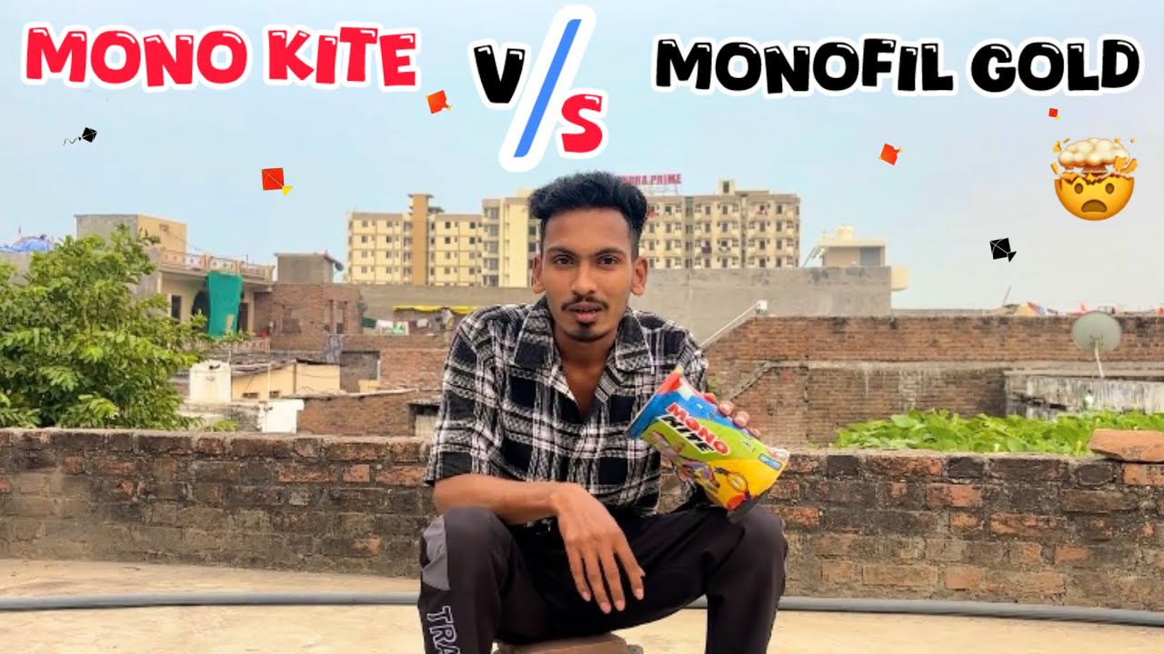 Mono Kite VS Monofil Gold Manja Testing | THE G K HECKS 
