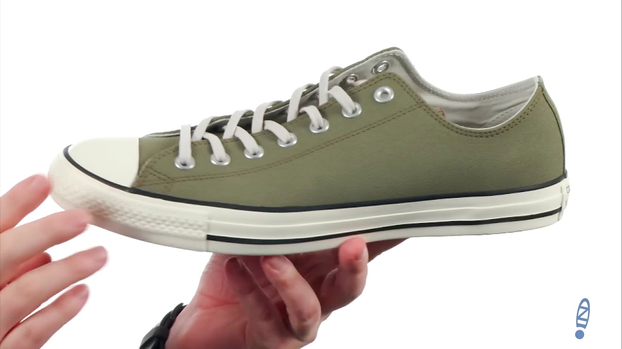 Converse Chuck Taylor All Star Coated Leather OX SKU: 8910653 - YouTube