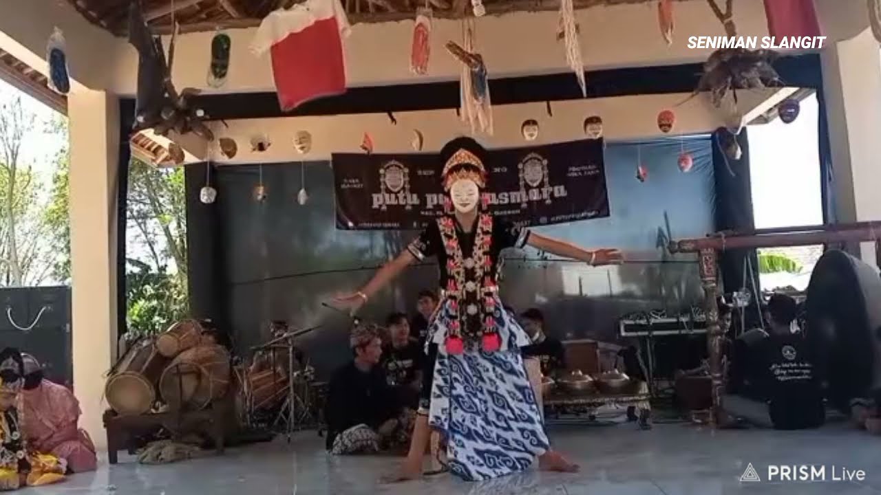 TARI TOPENG PANJI ⁉️sanggar seni Putu Panji asmara ki dalang Wira desa slangit