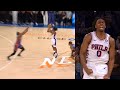 Tyrese maxey hits insane logo 3 to force ot vs knicks and keep 76ers season alive 