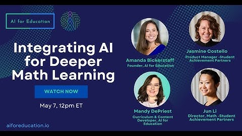 Integrating AI for Deeper Math Learning