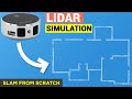 simulating a LIDAR sensor from scratch with python | SLAM SERIES