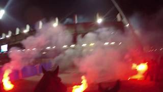 Výtržnosti Chorvatských Hooligans Pohledem Jízdní Policie