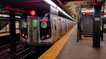 NYC Subway: (M) Trains to/from 168th Street via 8th Avenue Line