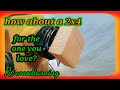 Wood turning  a 2x4 for the one you love