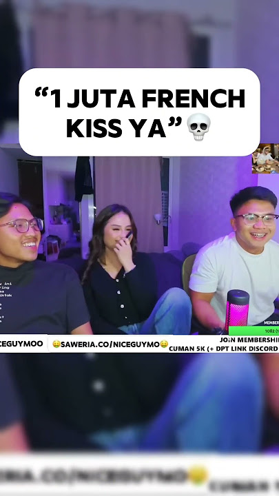1 JUTA FRENCH KISS YA😭‼️