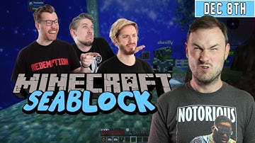 Sips Plays Minecraft Seablock: Rustic Waters w/ Hatfilms! - (8/12/20)