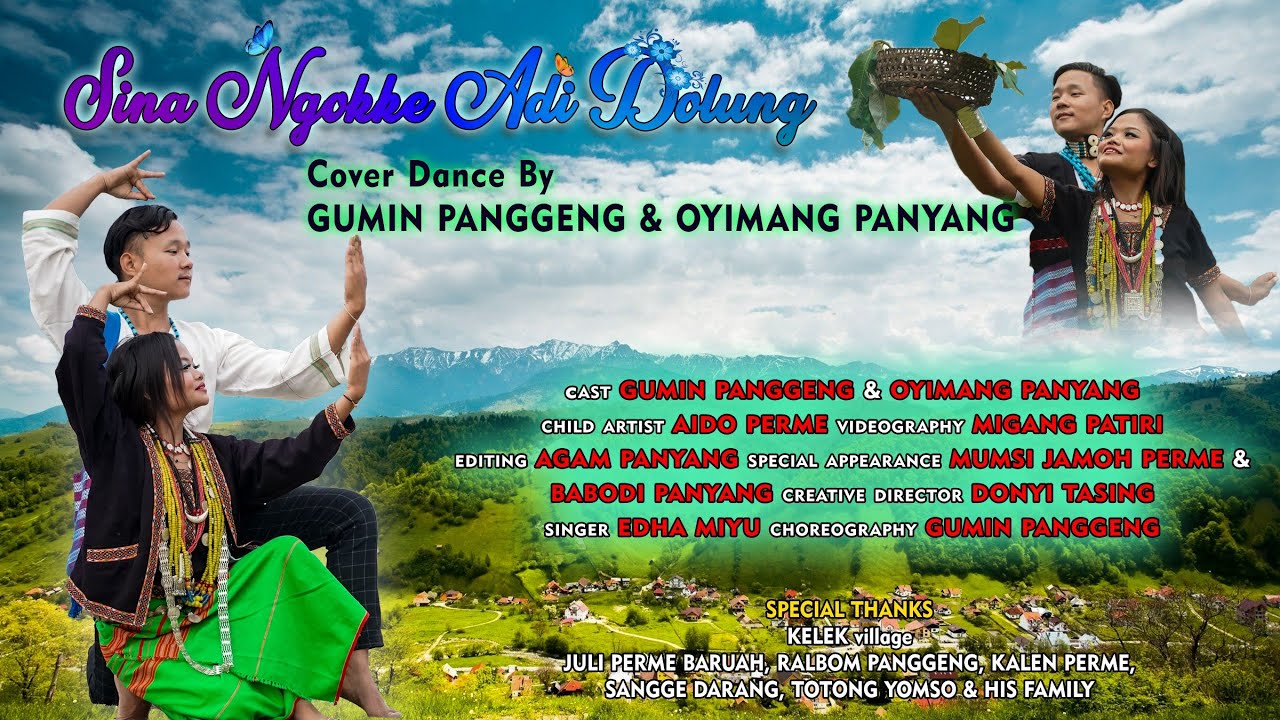 Sina Ngokke Adi Dolung  Cover Dance Video  Adi Tribe  Gumin Panggeng Ft Oyimang Panyang