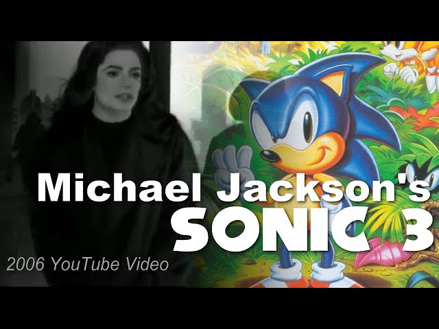 Michael Jackson's Sonic 3 Video Game Soundtrack Confirmed