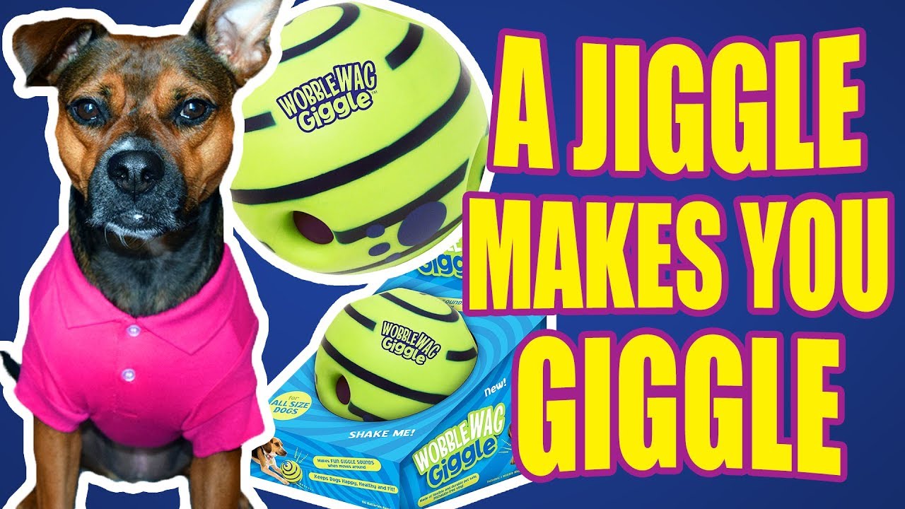 Wobble Wag Giggle Ball Dog Toy