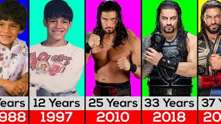 WWE Roman Reigns From 1985 to 2023 Resimi